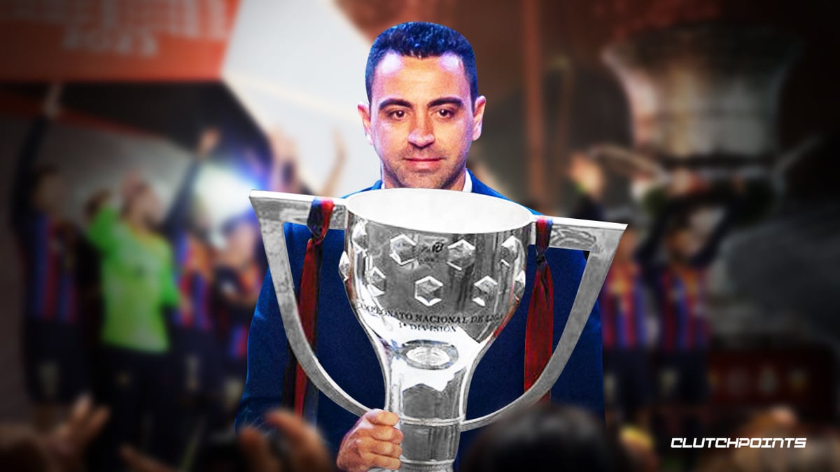 Barcelona manager Xavi Hernández wins La Liga title