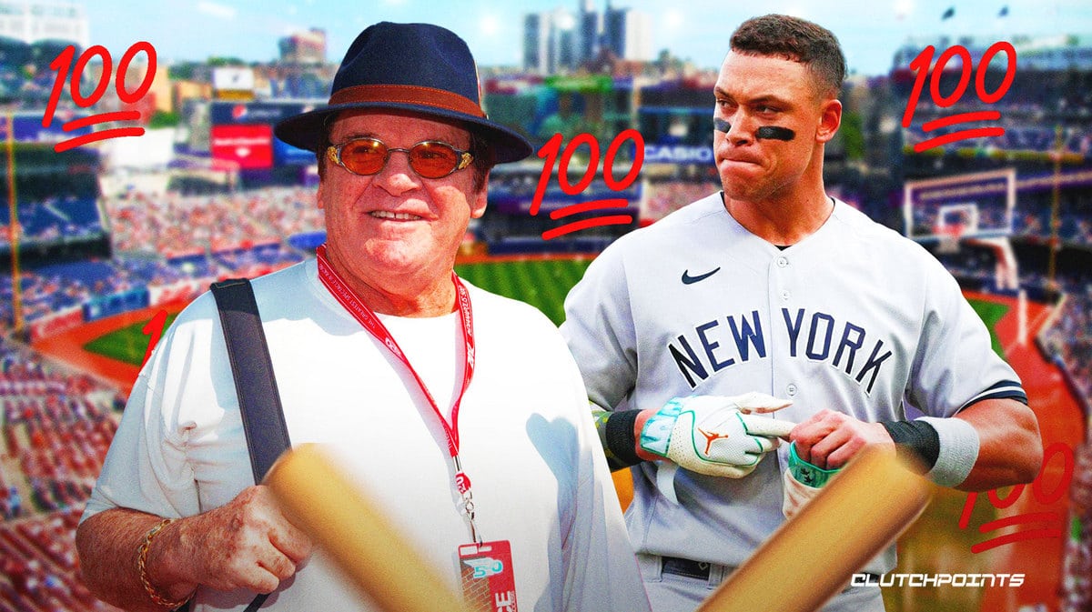 Yankees, Aaron Judge, Reds, Pete Rose, Aaron Judge Pete Rose