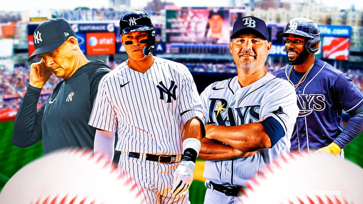 Yankees, Rays, Aaron Boone, Aaron Judge, Kevin Cash, Randy Arozarena