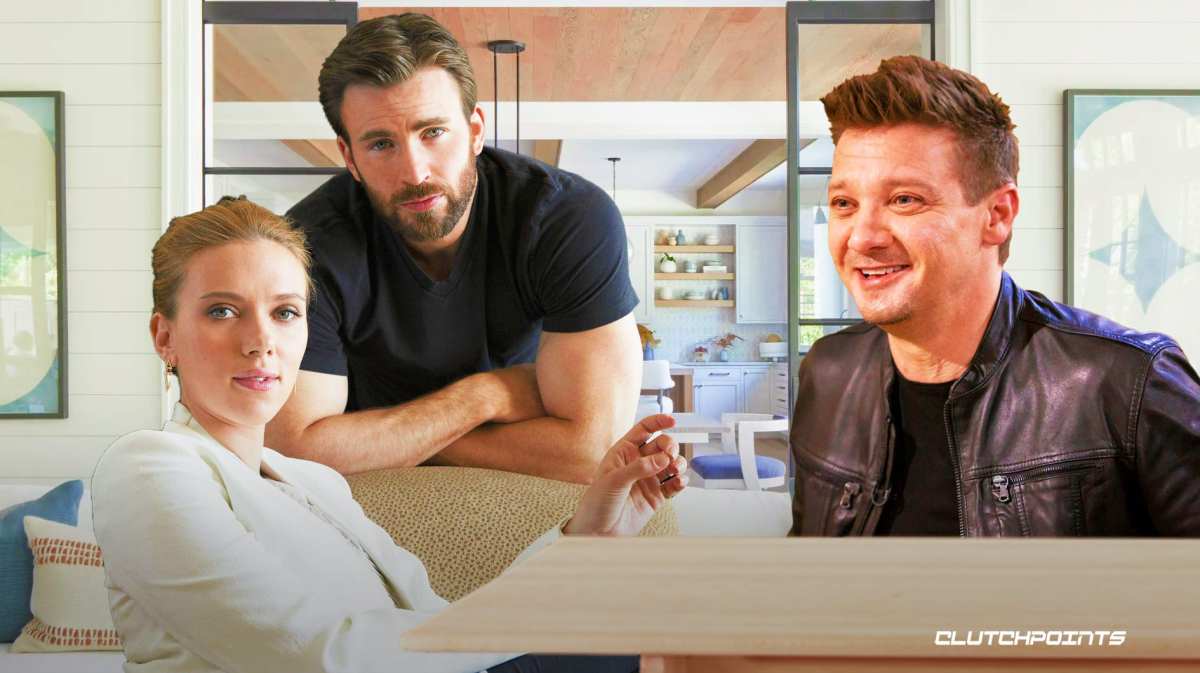 Scarlett Johansson, Chris Evans, Jeremy Renner