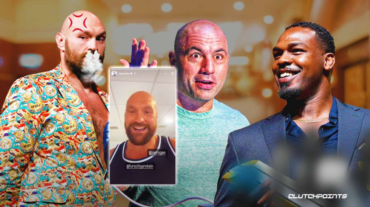 Tyson Fury, Joe Rogan, Jon Jones