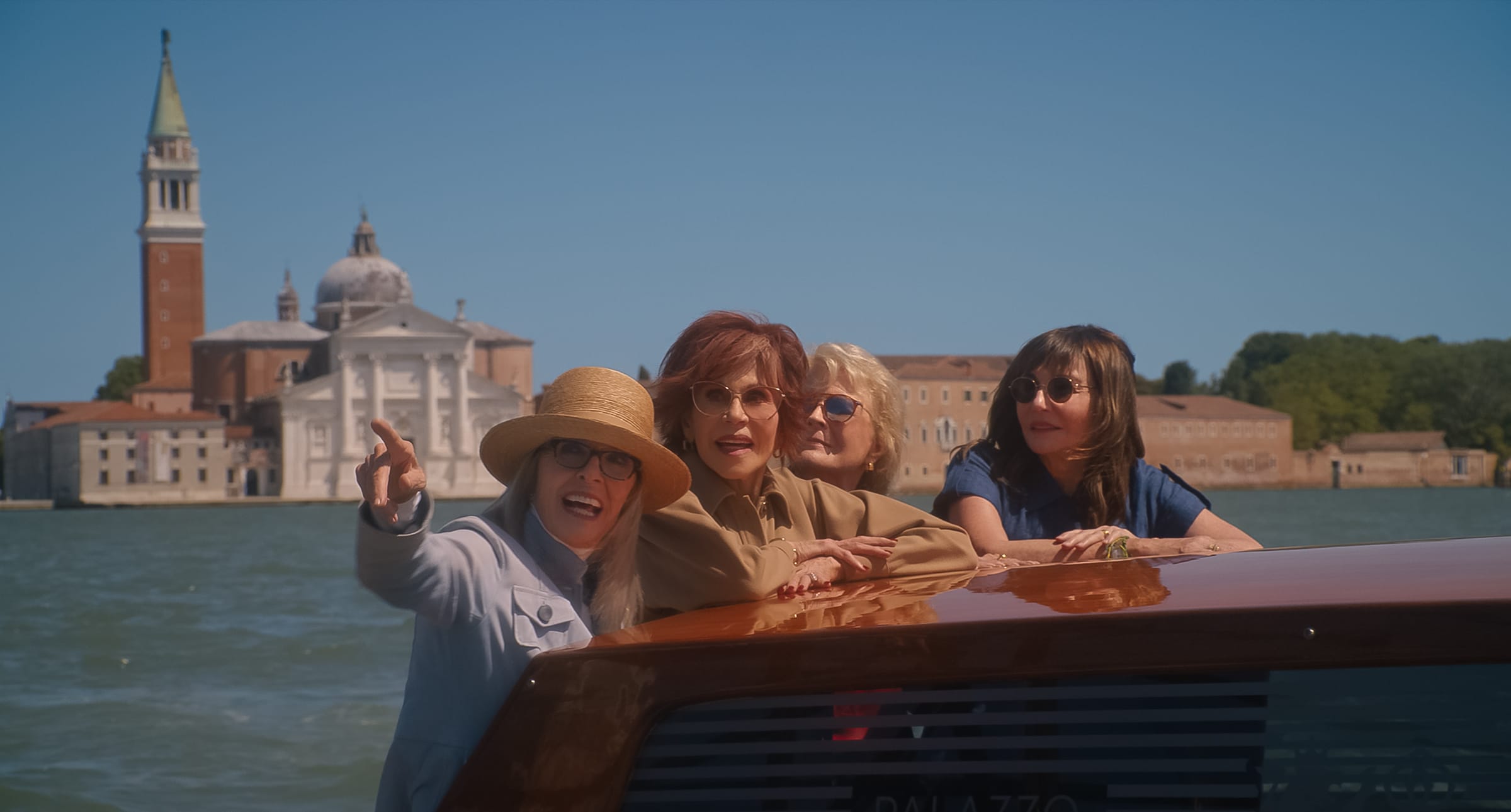 Diane Keaton, Jane Fonda, Candice Bergen, and Mary Steenburgen in Book Club: The Next Chapter