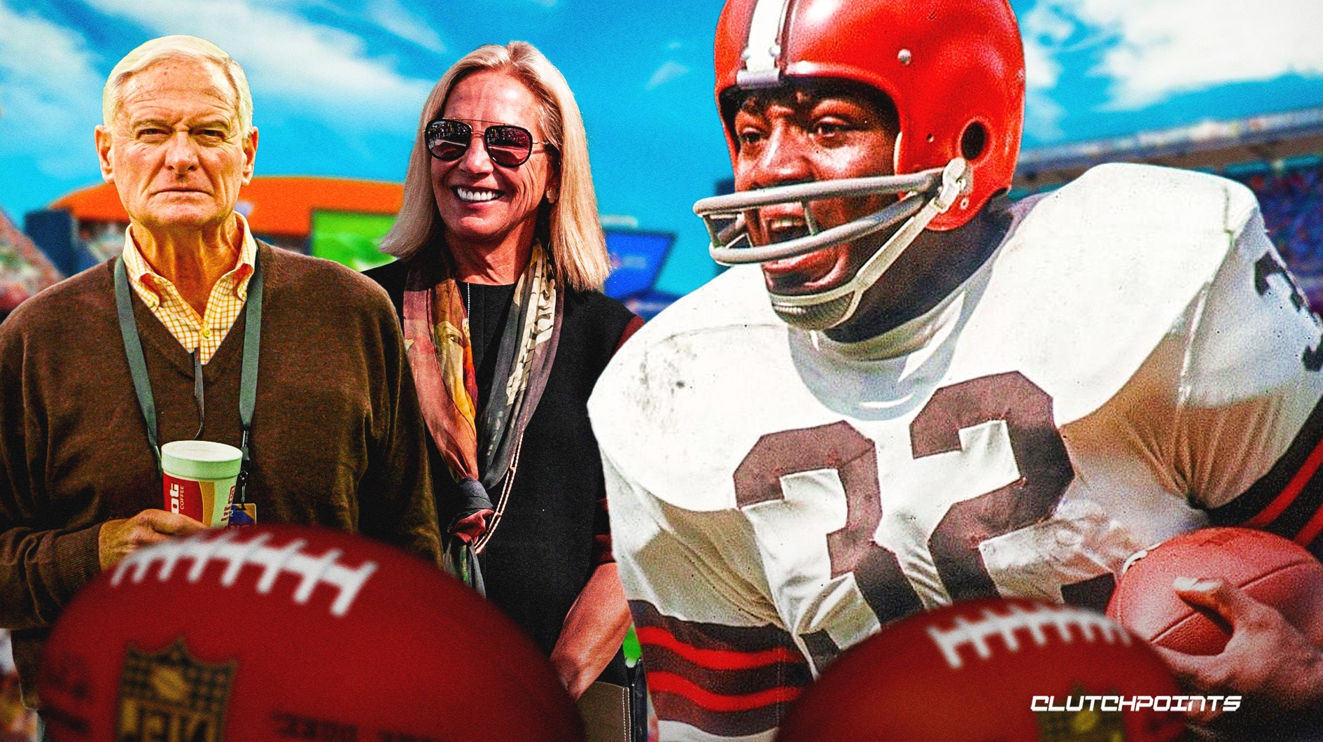 Jim Brown's death drew reaction from Browns' Jimmy, Dee Haslam