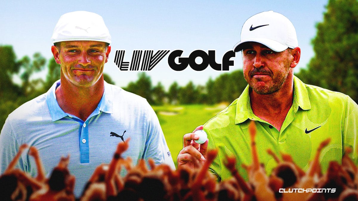 Bryson DeChambeau, Brooks Koepka, PGA Championship, Golf, LIV Golf Tour
