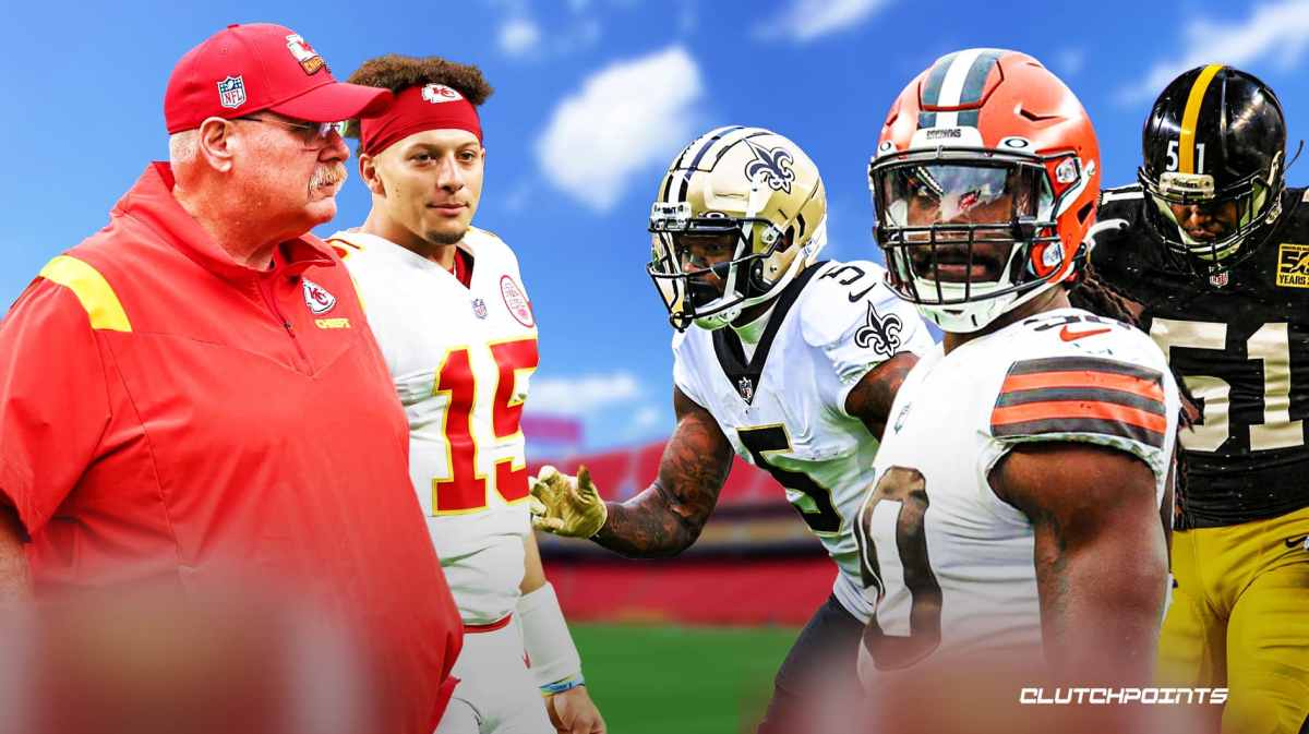 Chiefs, Andy Reid, Patrick Mahomes, Jarvin Landry, Jadeveon Clowney, Myles Jack