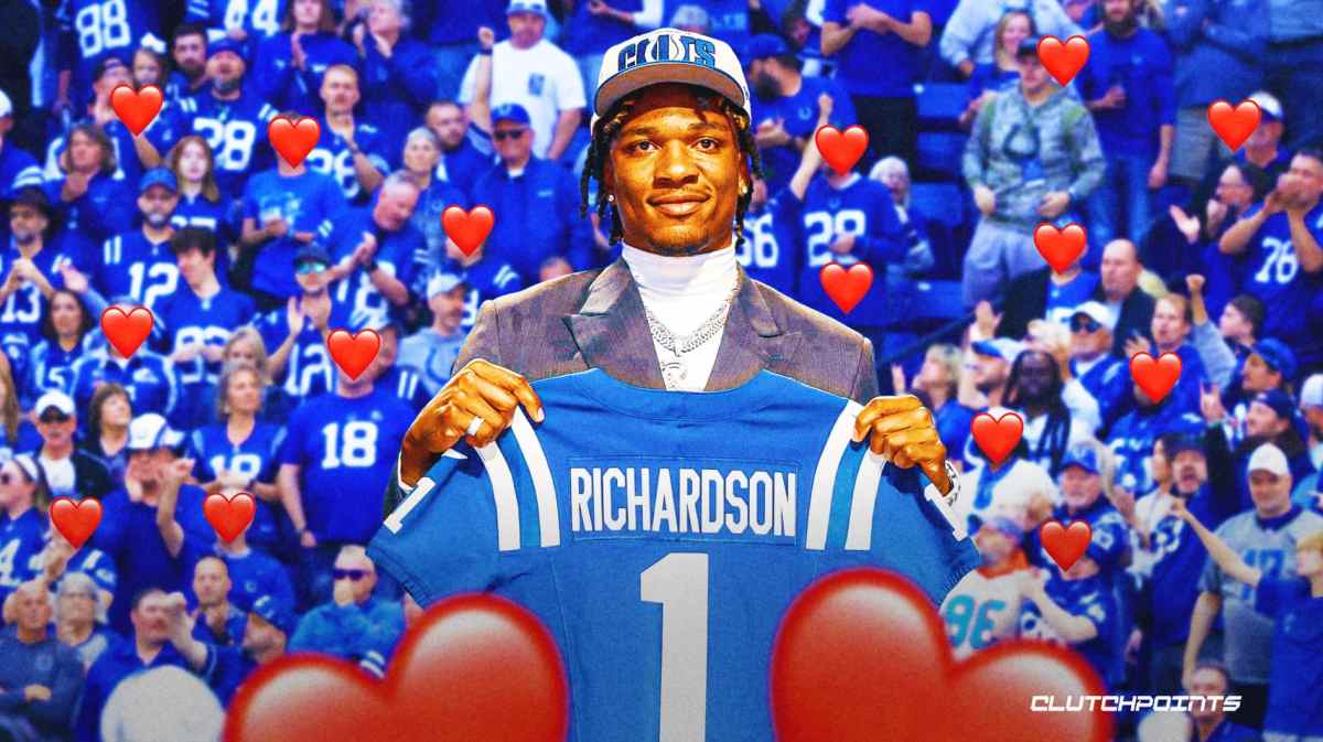 colts, anthony richardson, colts fans, colts anthony richardson, anthony richardson gesture