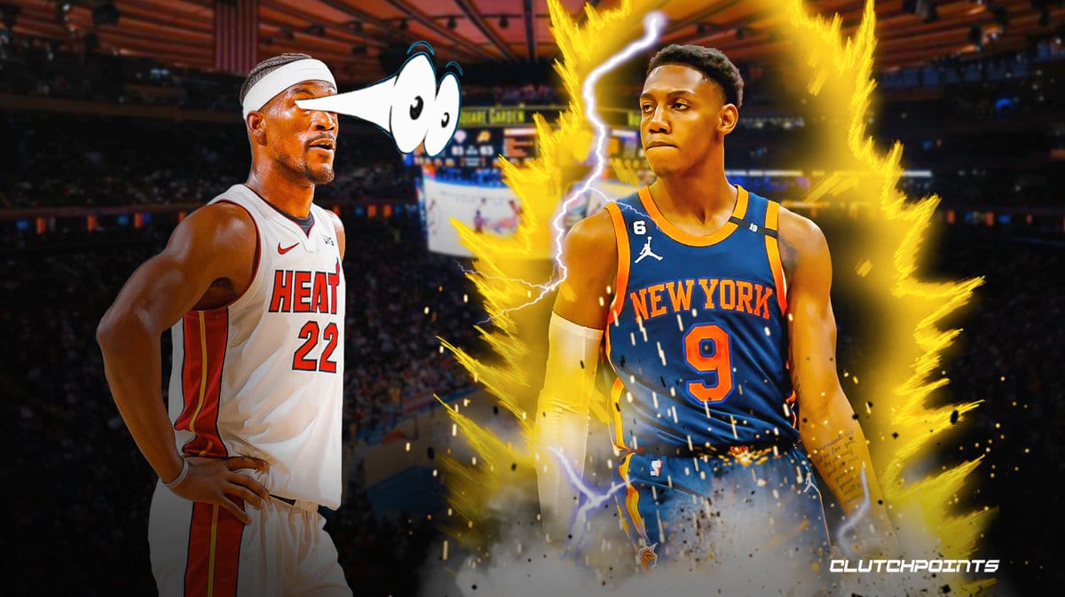 RJ Barrett, New York Knicks, Miami Heat, NBA Playoffs