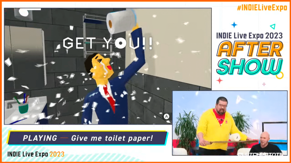 Give Me Toilet Paper Impressions INDIE Live Expo 2023