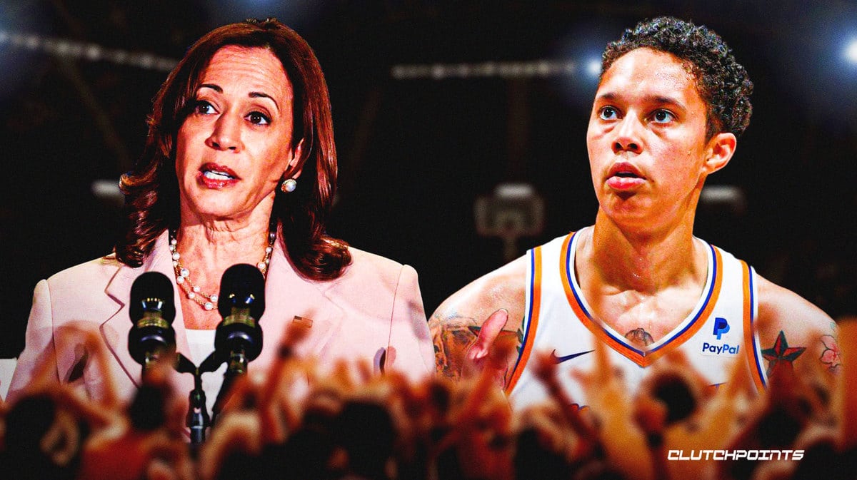 Vice President Kamala Harris on X: Great time at the game tonight cheering  on the @LASparks and @PhoenixMercury as we celebrated @BrittneyGriner's  return to the court. Her grace, courage, and determination are