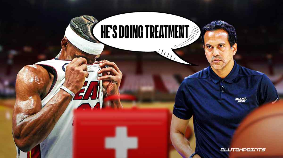 Heat, Jimmy Butler, Jimmy Butler Game 2, Heat Knicks Game 2, Jimmy Butler injury