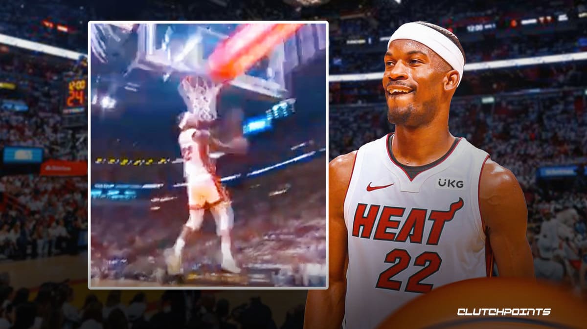 Jimmy Butler, Heat, Jimmy Butler dunk, NBA Playoffs, Knicks