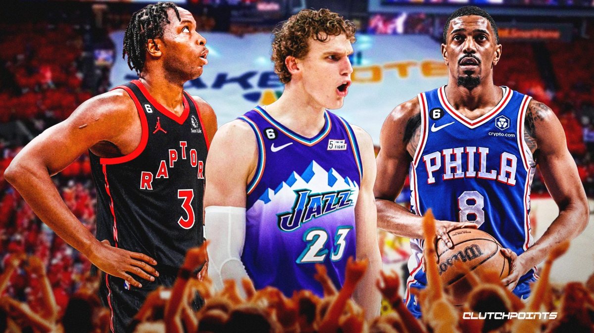 Lauri Markkanen, OG Anunoby, De'Anthony Melton