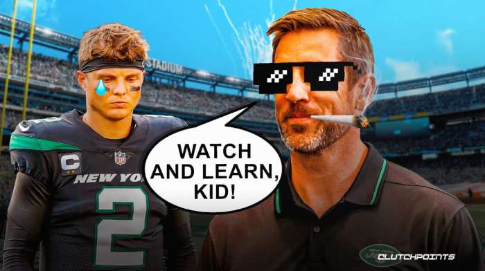 Jets, Zach Wilson, Aaron Rodgers,