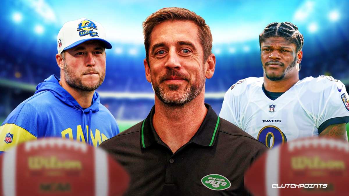 Aaron Rodgers, Matthew Stafford, Lamar Jackson, New York Jets