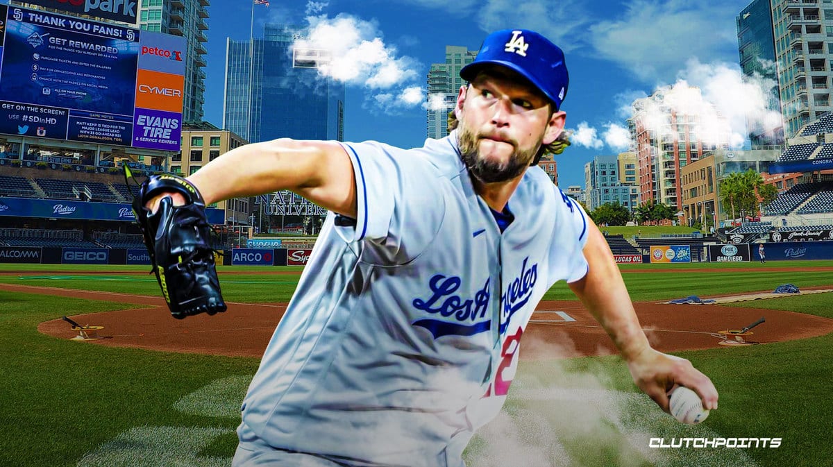 Clayton Kershaw, Dodgers, Padres