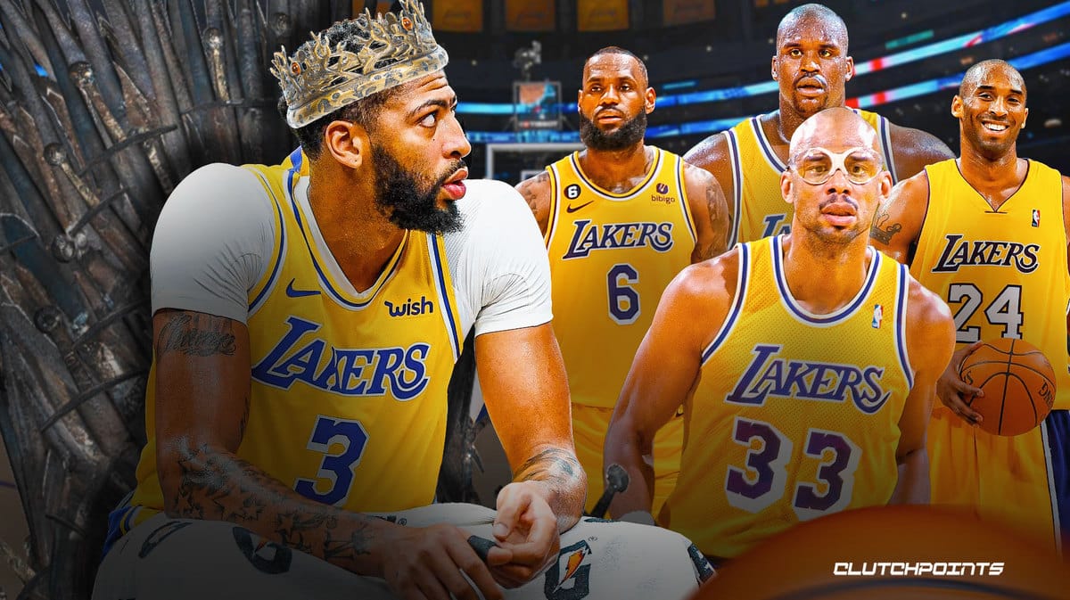 Anthony Davis, lakers, Kareem Abdul-Jabbar, Kobe Bryant, Shaq, LeBron James