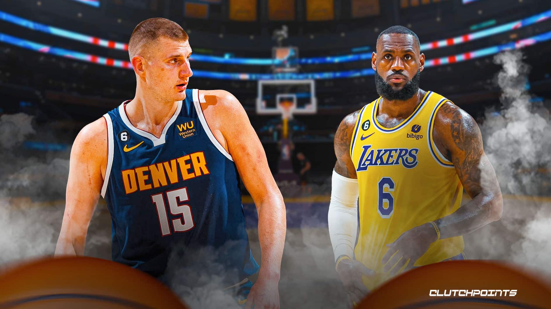 Nikola jokic sale lebron james