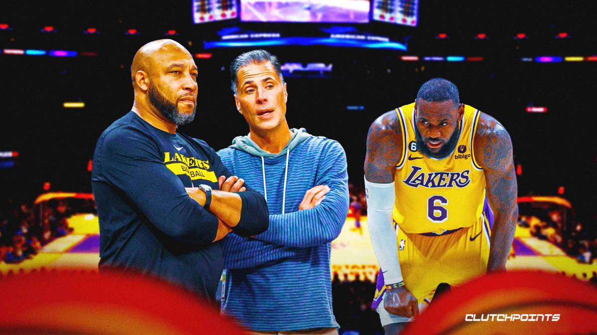 lakers, rob pelinka, lebron james, darvin ham, lebron james retirement
