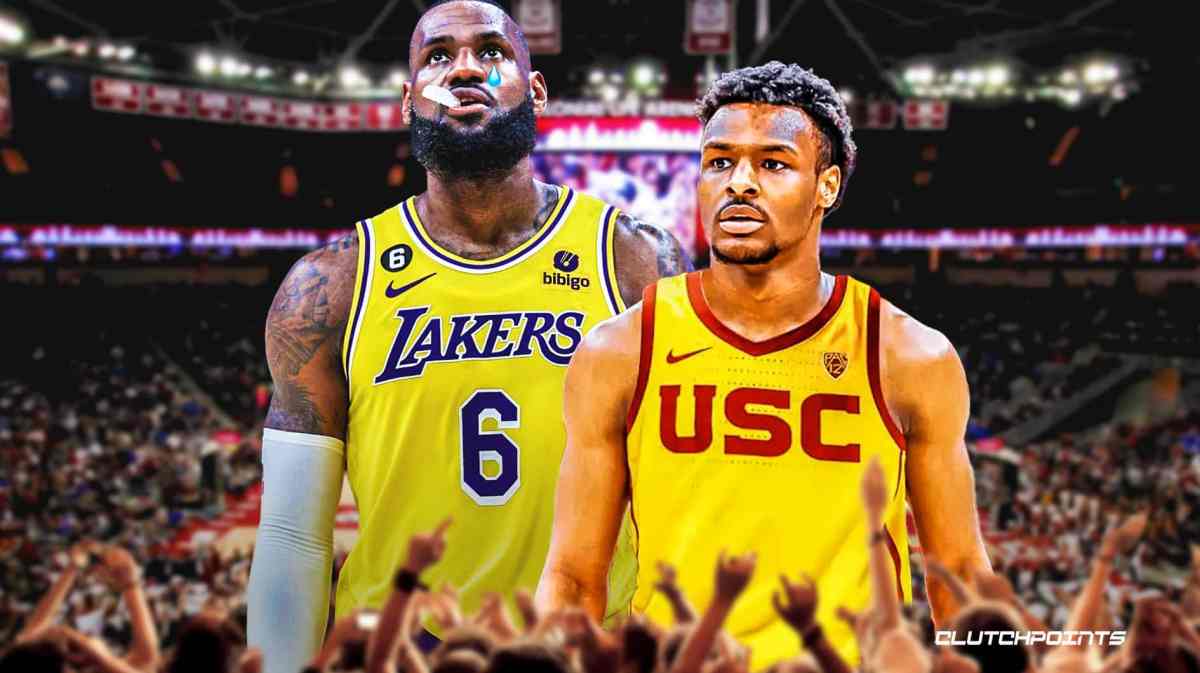 LeBron James, Los Angeles Lakers, Bronny James, USC Basketball