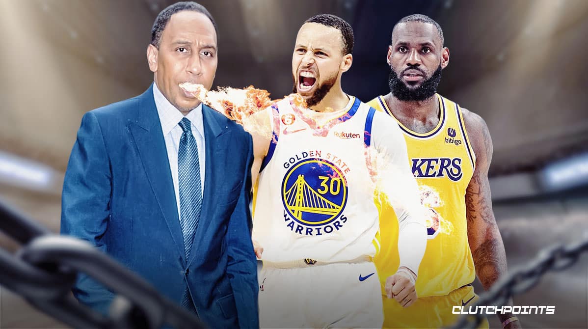 lebron james, stephen curry, stephen a. smith, warriors, lakers