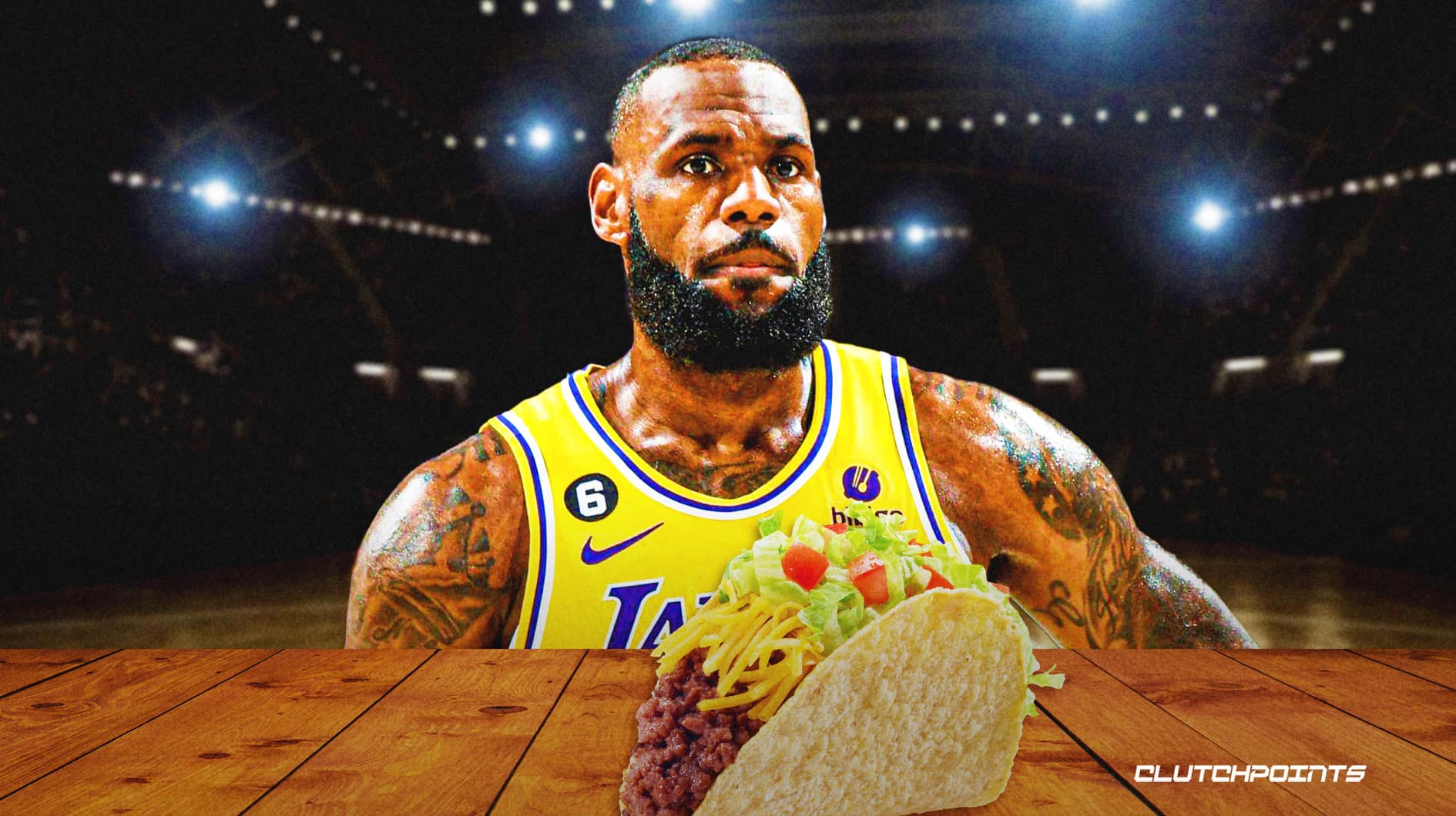 Lakers' LeBron James' 'Taco Tuesday' gets Taco Bell trademark try