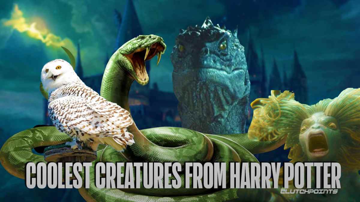 Harry Potter, Grindylows, Fantastic Beasts, basilisk, phoenix
