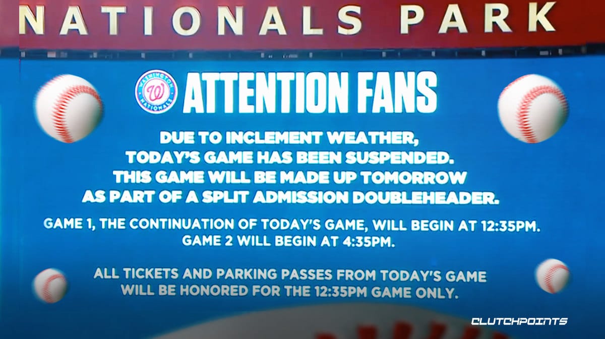 MLB News: MLB Weather Rules: What happens if a game is cancelled, postponed  or suspended due to rain?