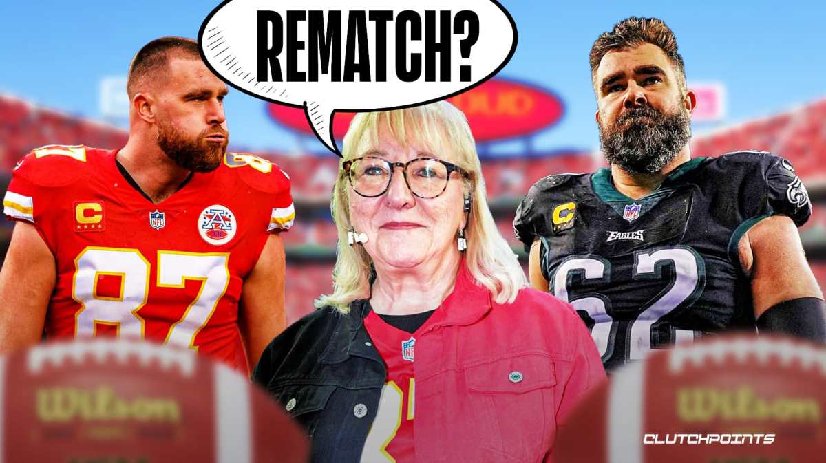 Donna Kelce, Travis Kelce, Jason Kelce, Chiefs, Eagles