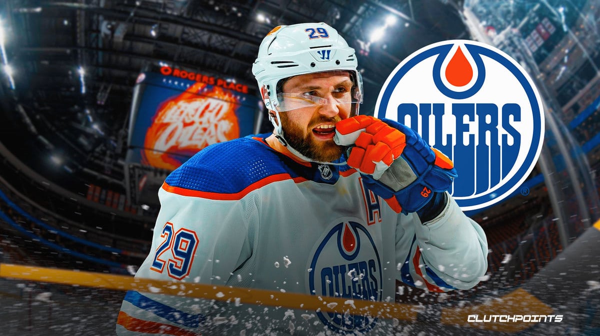 Oilers, Leon Draisaitl, Leon Draisaitl goal, Golden Knights, Stanley Cup Playoffs