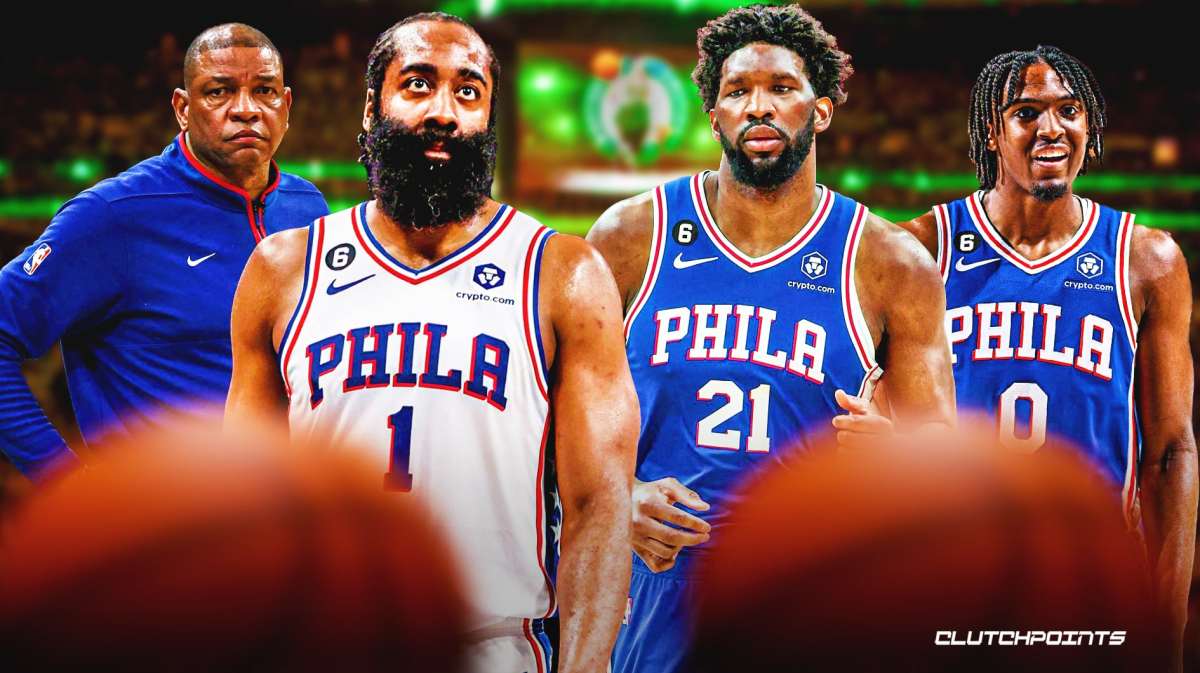 Sixers, 76ers, Doc Rivers, James Harden, Joel Embiid, Tyrese Maxey