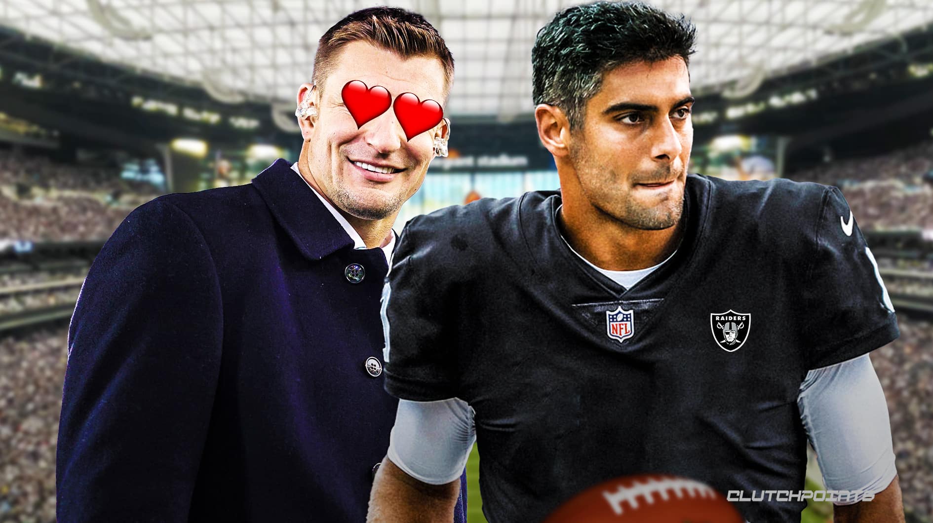 Raiders: Jimmy Garoppolo gets Rob Gronkowski Vegas endorsement