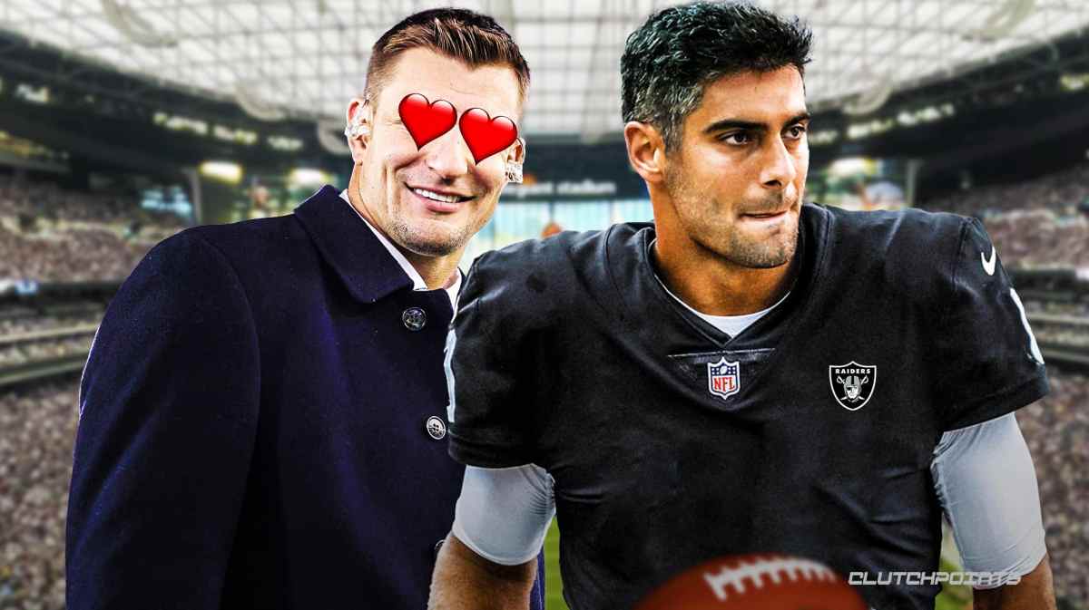 Raiders, Jimmy Garoppolo, Rob Gronkowski