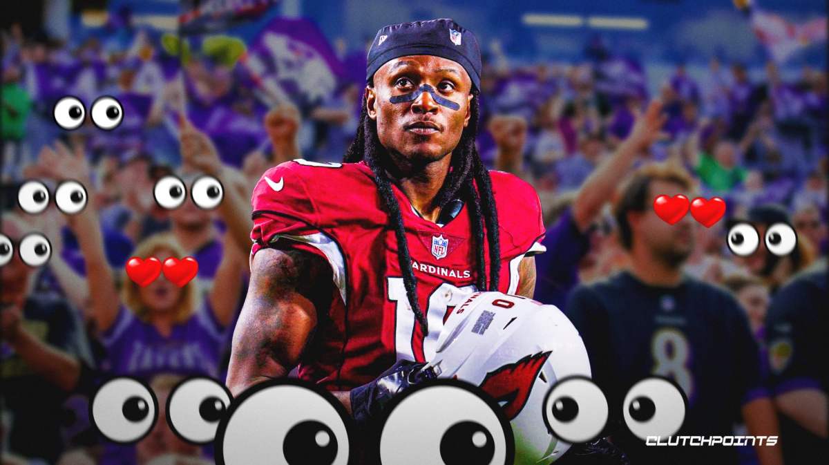 Ravens DeAndre Hopkins fans Cardinals release
