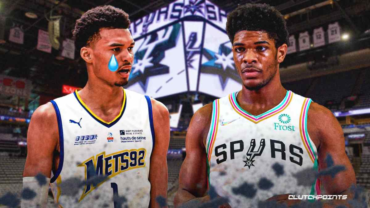 scoot henderson, victor wembanyama, spurs, nba draft, scoot henderson victor wembanyama