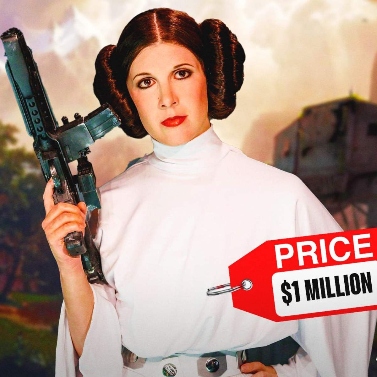 princess leia dress auction Star Wars' Princess Leia Dress Goes Unsold at Auction
