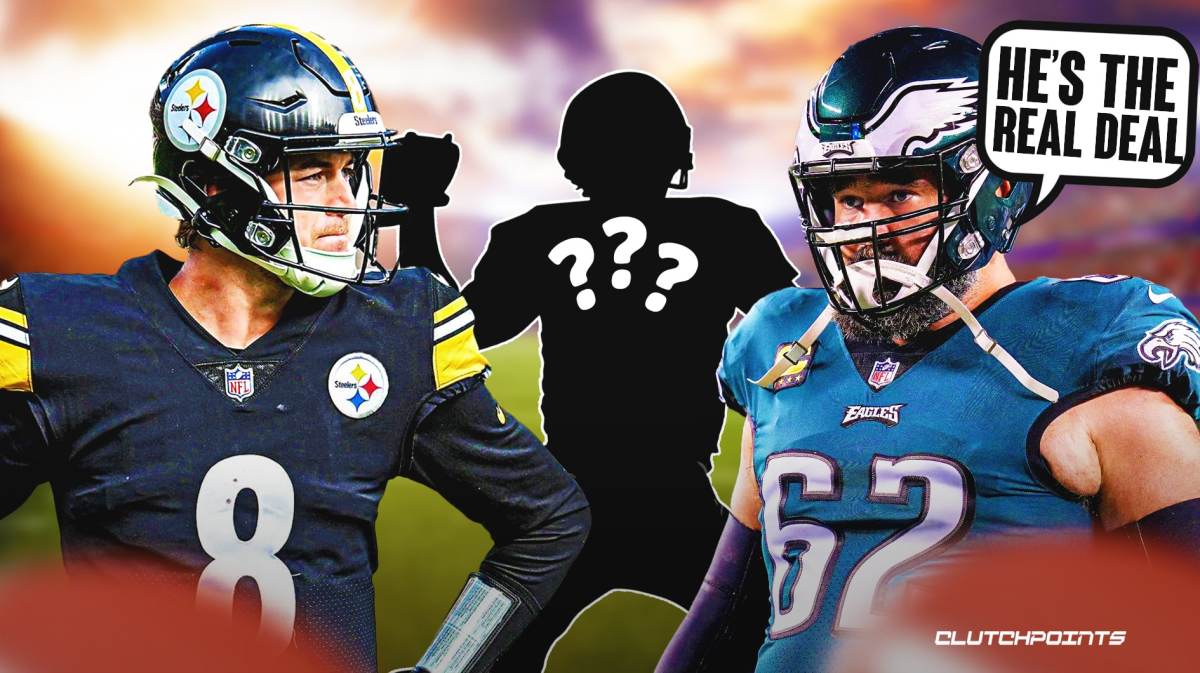 Isaac Seumalo, Jason Kelce, Steelers, Eagles, Kenny Pickett