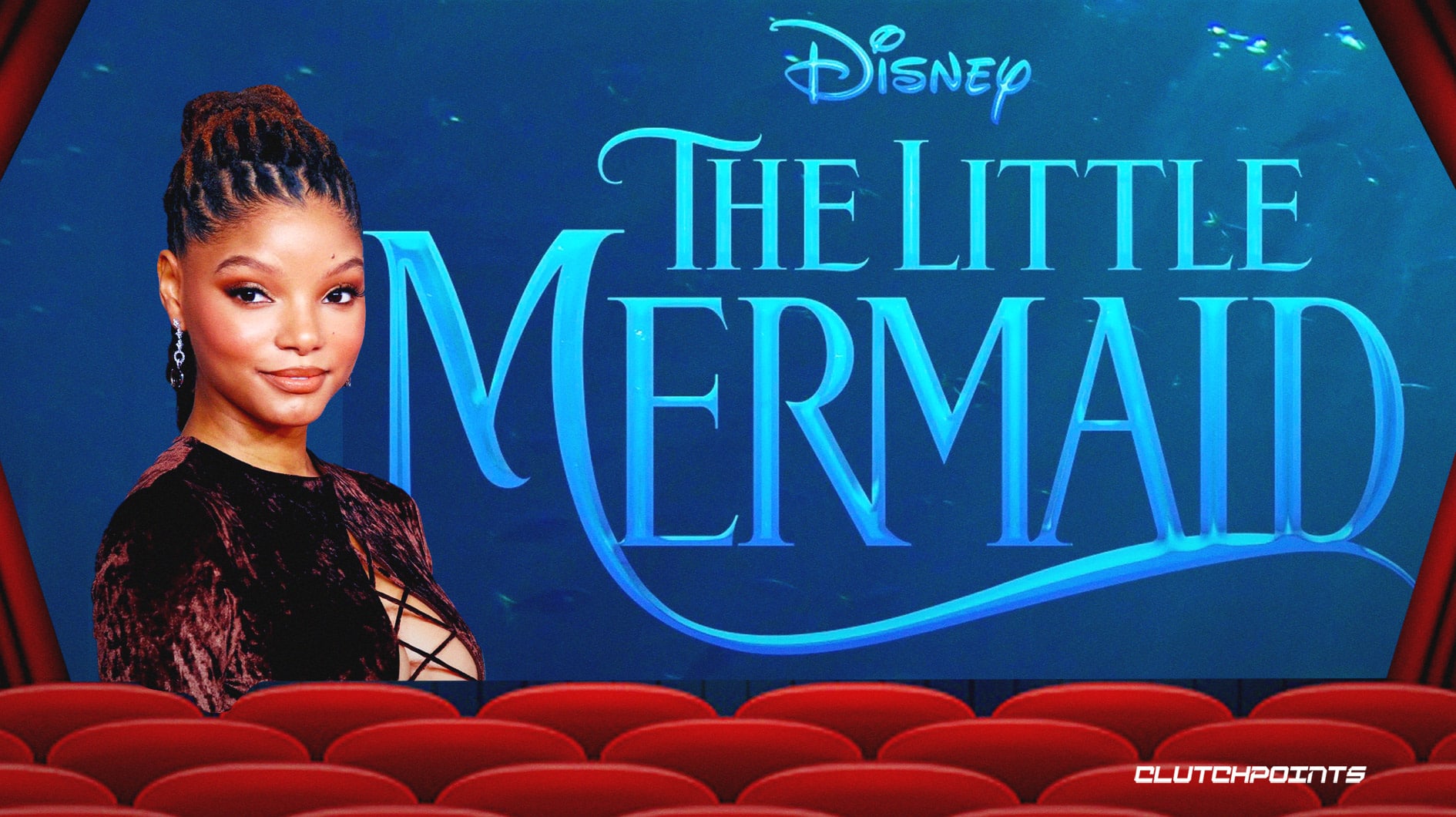 The Little Mermaid star Halle Bailey goes undercover at theater