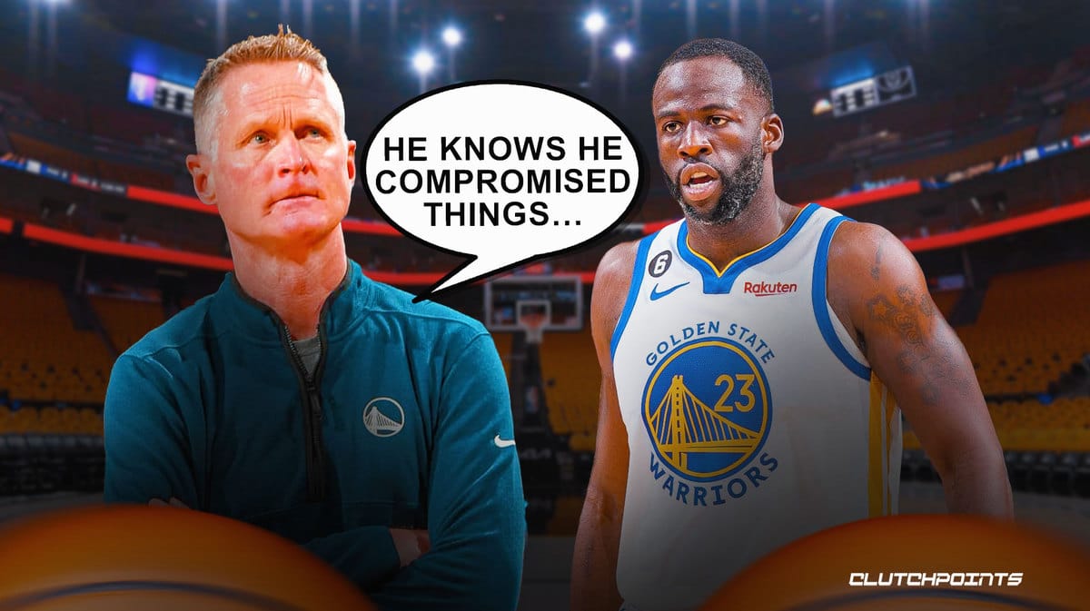 Steve Kerr, Draymond Green, Warriors