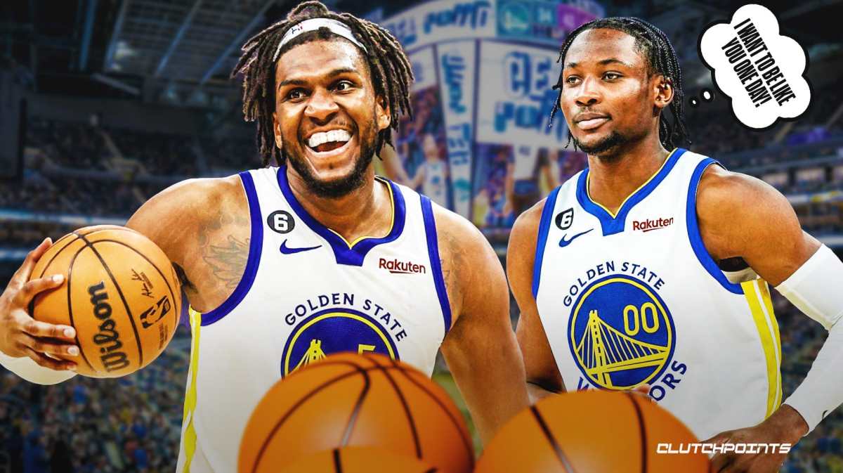Kevon Looney, Jonathan Kuminga, Warriors