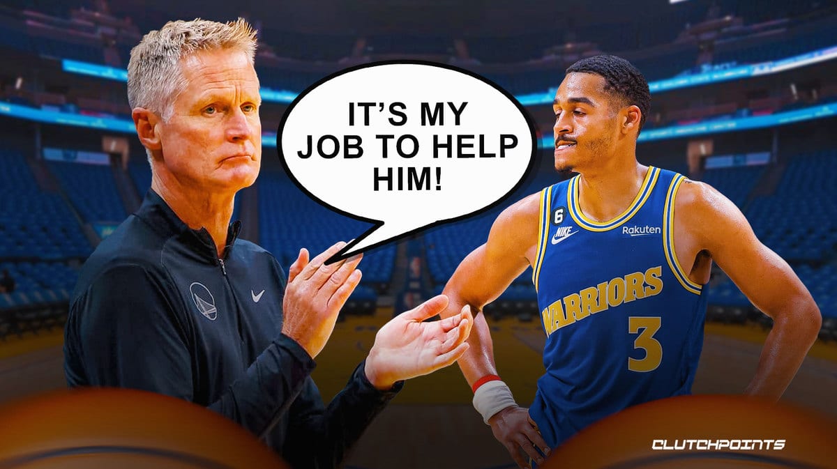 Steve Kerr, Jordan Poole, Warriors