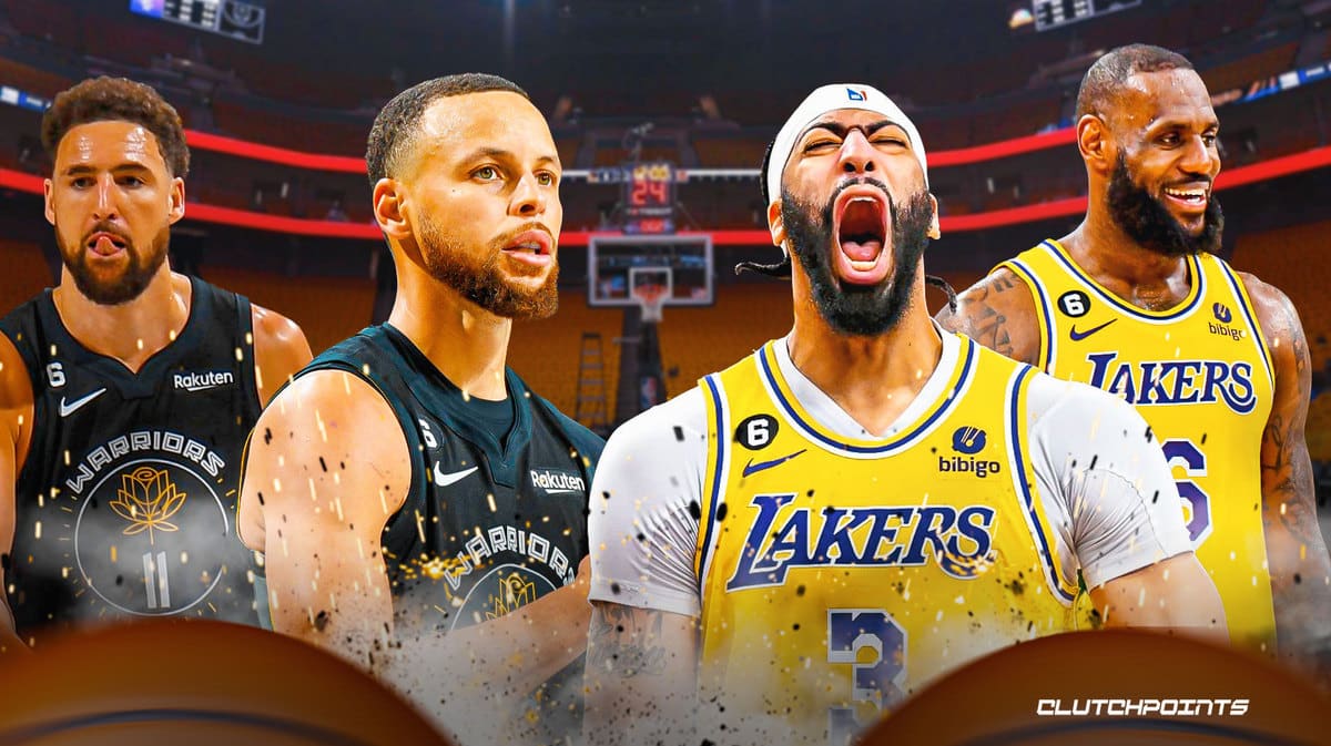 Warriors, Lakers, Klay Thompson, Stephen Curry, Anthony Davis, LeBron James