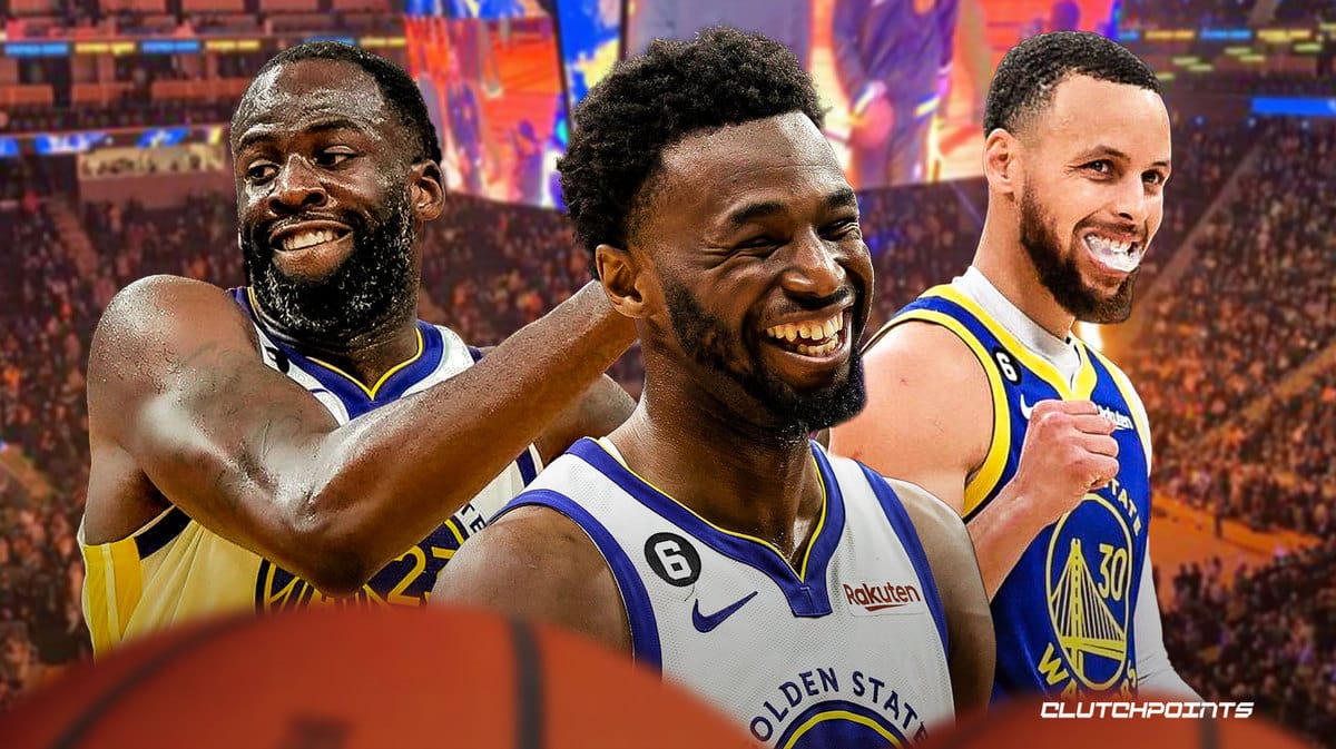 Warriors, Draymond Green, Andrew Wiggins, Stephen Curry