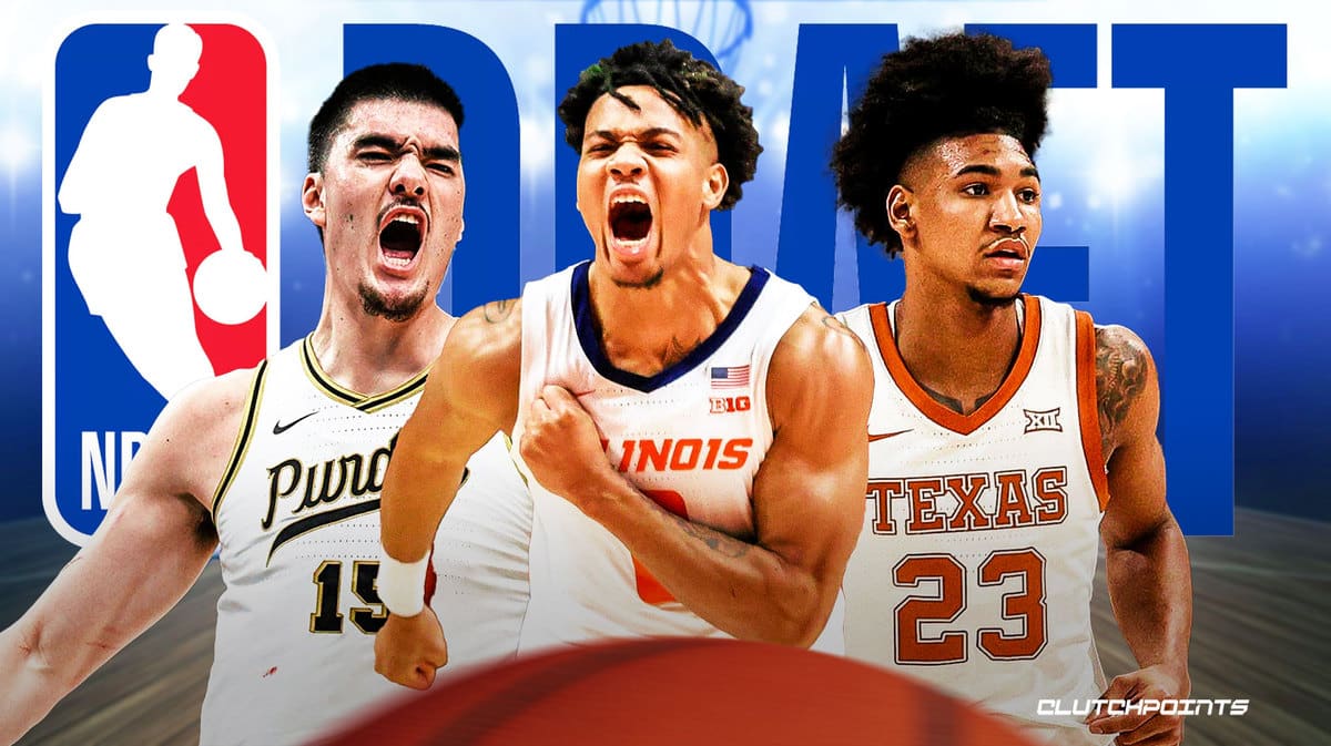 NBA Draft, Zach Edey, Terrence Shannon Jr., Dillon Mitchell