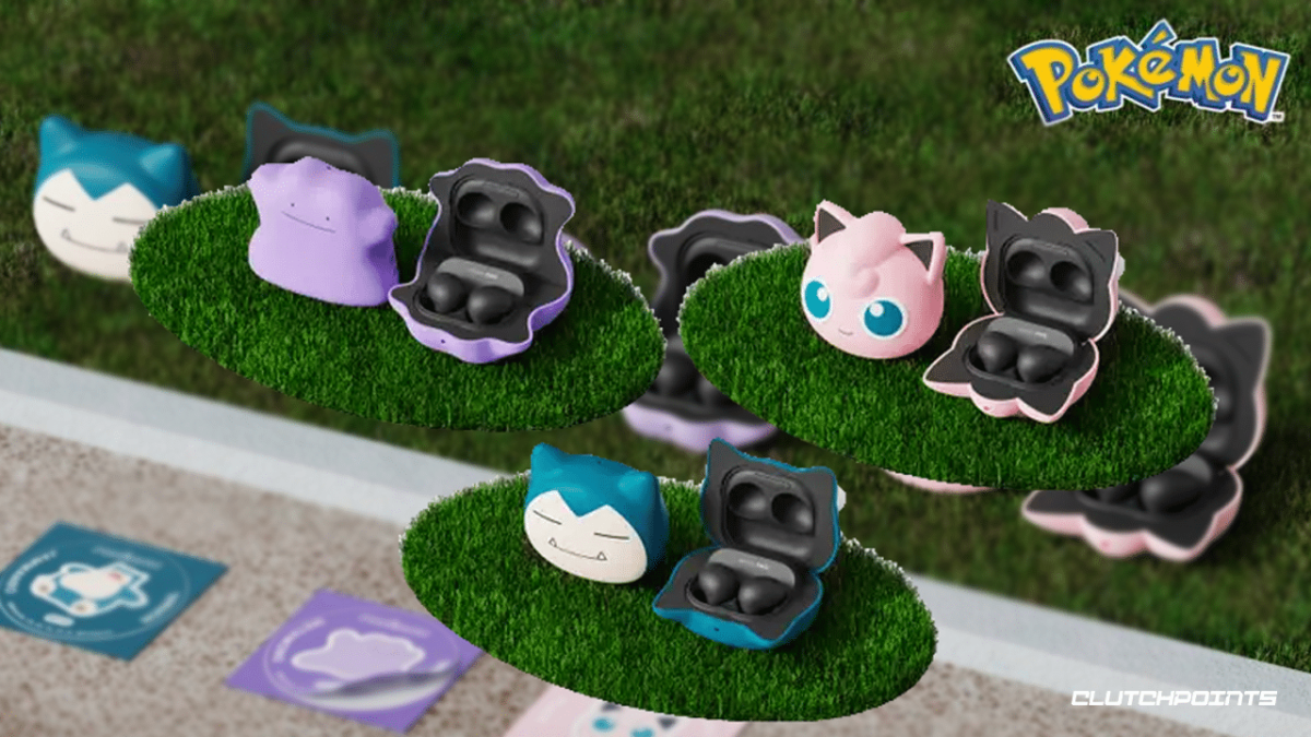 Pokemon-Themed Samsung Galaxy Buds, Jigglypuff, Snorlax, Ditto