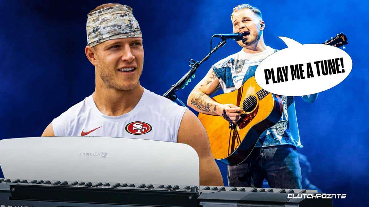 Christian McCaffrey, 49ers, Zach Bryan