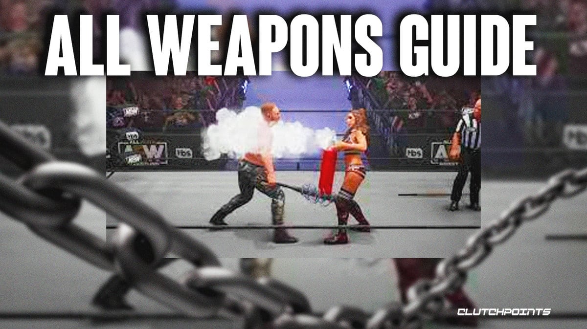 AEW: Fight Forever - All Weapons & How To Use Them