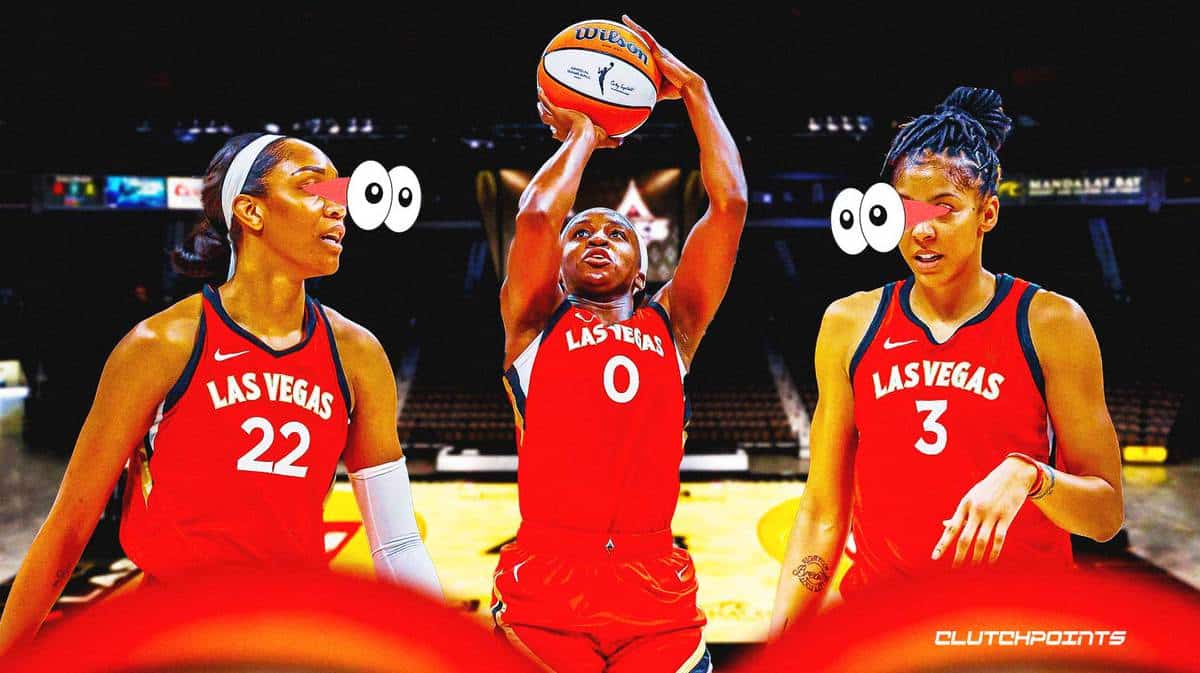Aces, Candace Parker, A'ja Wilson, Jackie Young