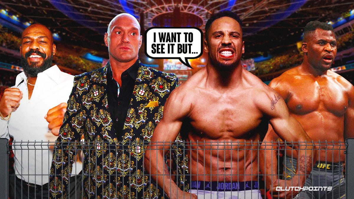 Tyson Fury, Andre Ward, Jon Jones, Francis Ngannou
