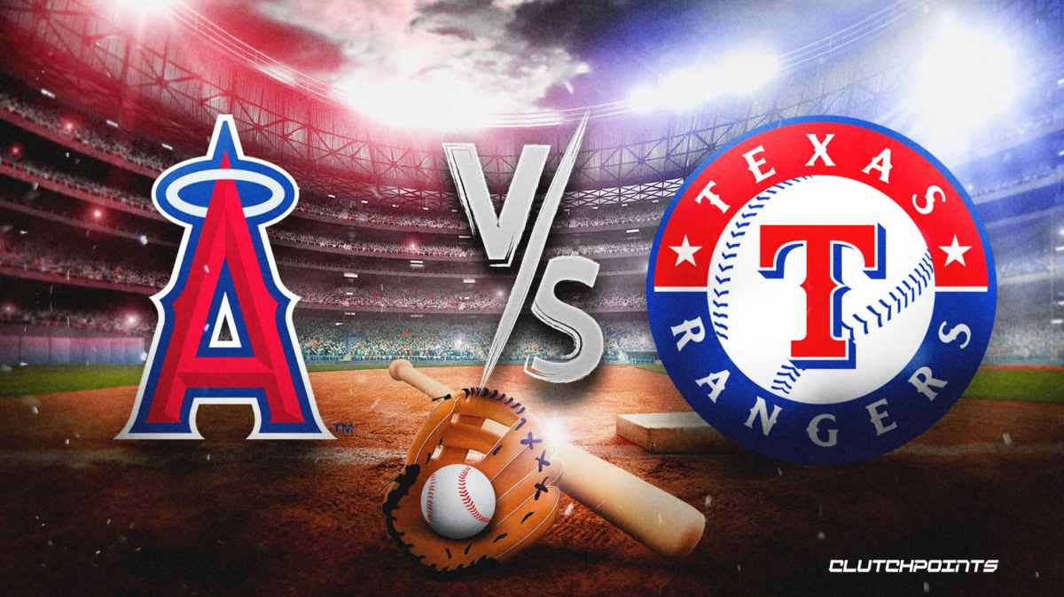 Angels Rangers prediction