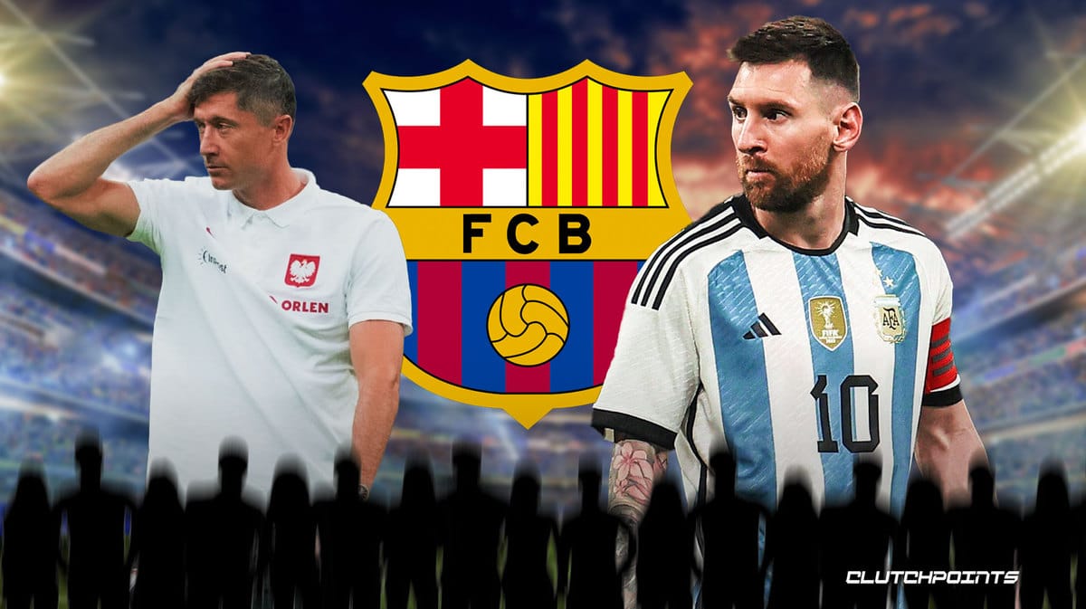 Barcelona, Robert Lewandowski, Lionel Messi